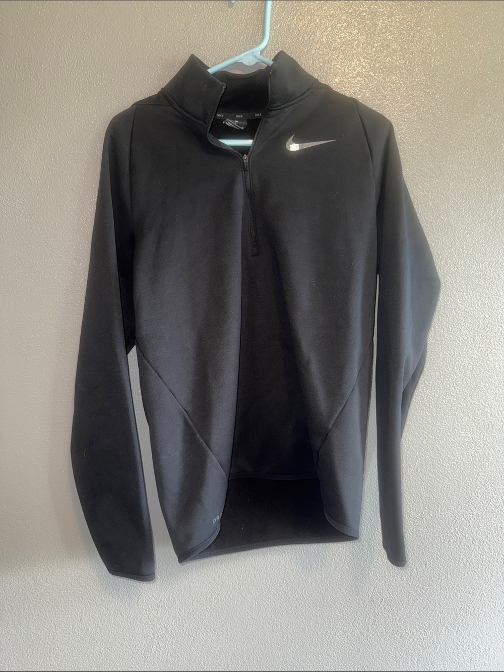 Nike Men’s Black Half-Zip Performance Jacket